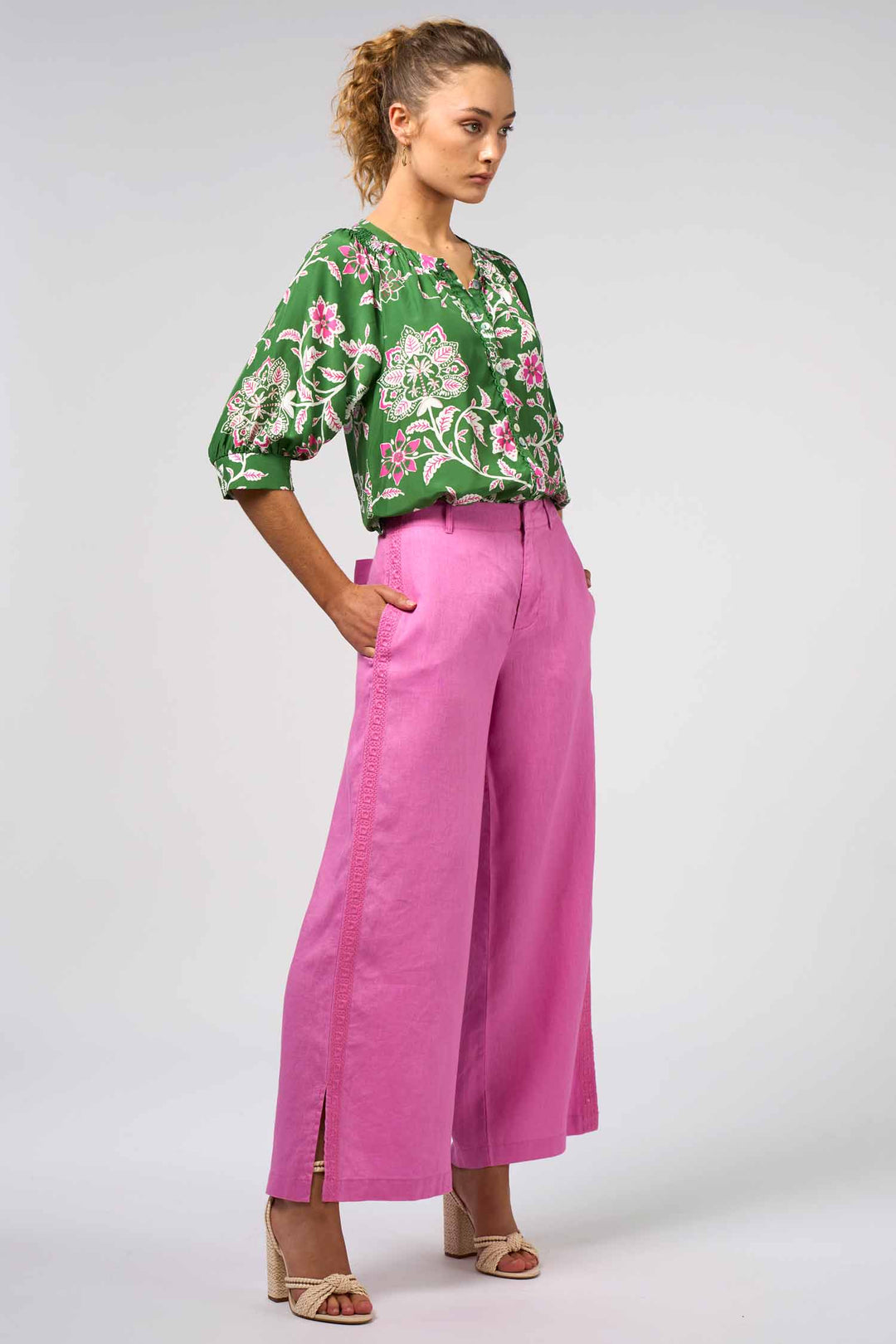 Aisha Shirt in Tea Leaf