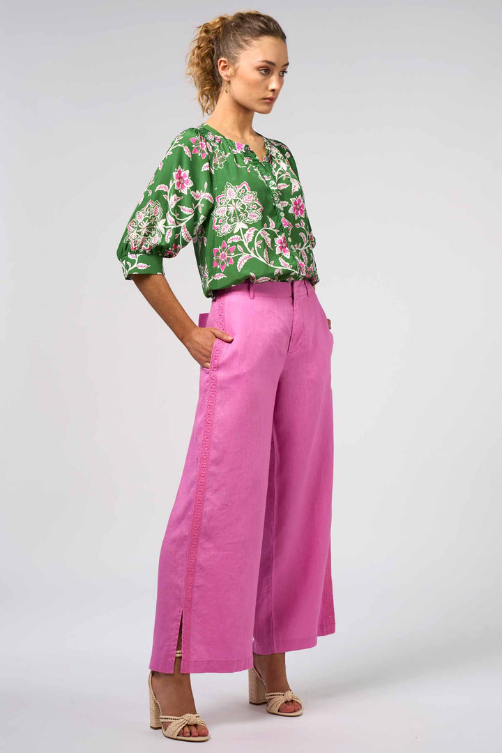 Aisha Shirt in Tea Leaf