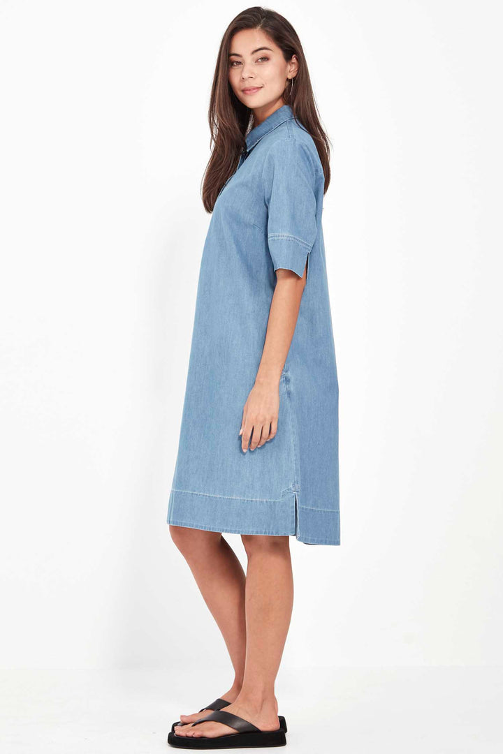 Alex Dress in Denim