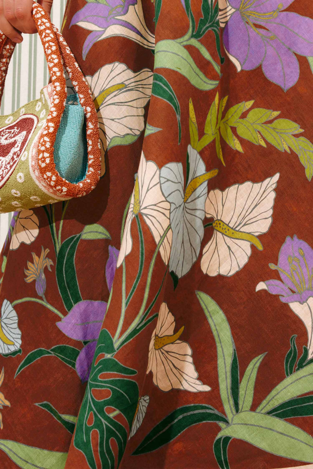 Alfie Twist Sundress in Chocolate