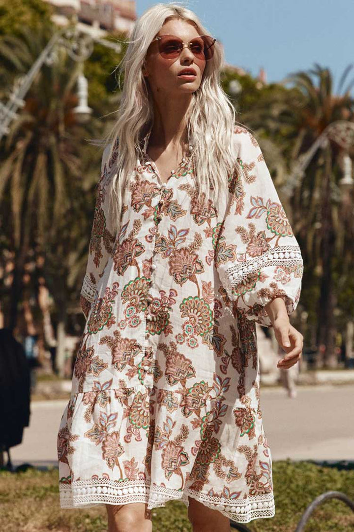 Alight Dress in K'gari Cream