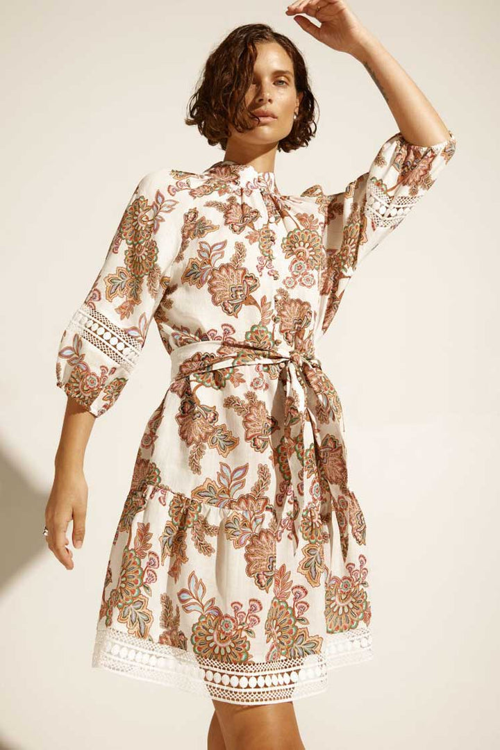 Alight Dress in K'gari Cream