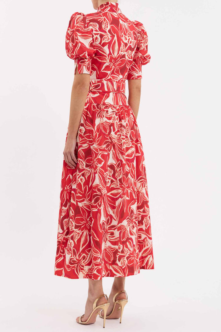Alloure Midi Dress