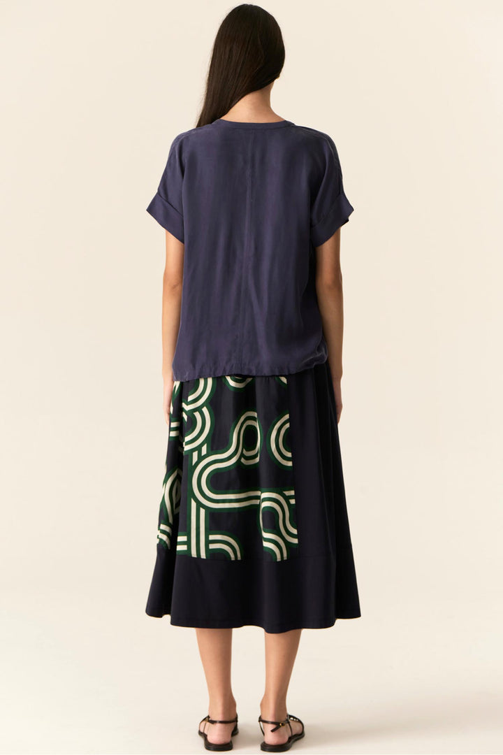 Alter Patch Skirt in Ink
