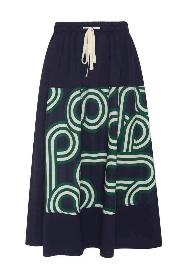 Alter Patch Skirt in Ink