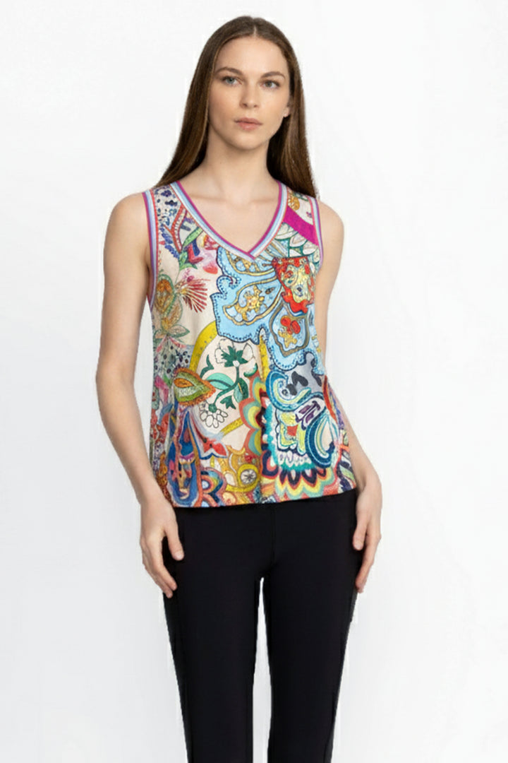 Amanda Janie Fav V-Neck Tank Top