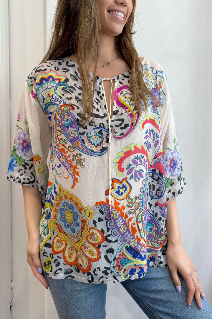 Amanda Milo Blouse