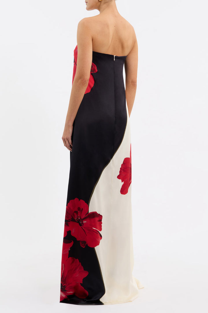 Amapola Maxi Dress in Poppy Print