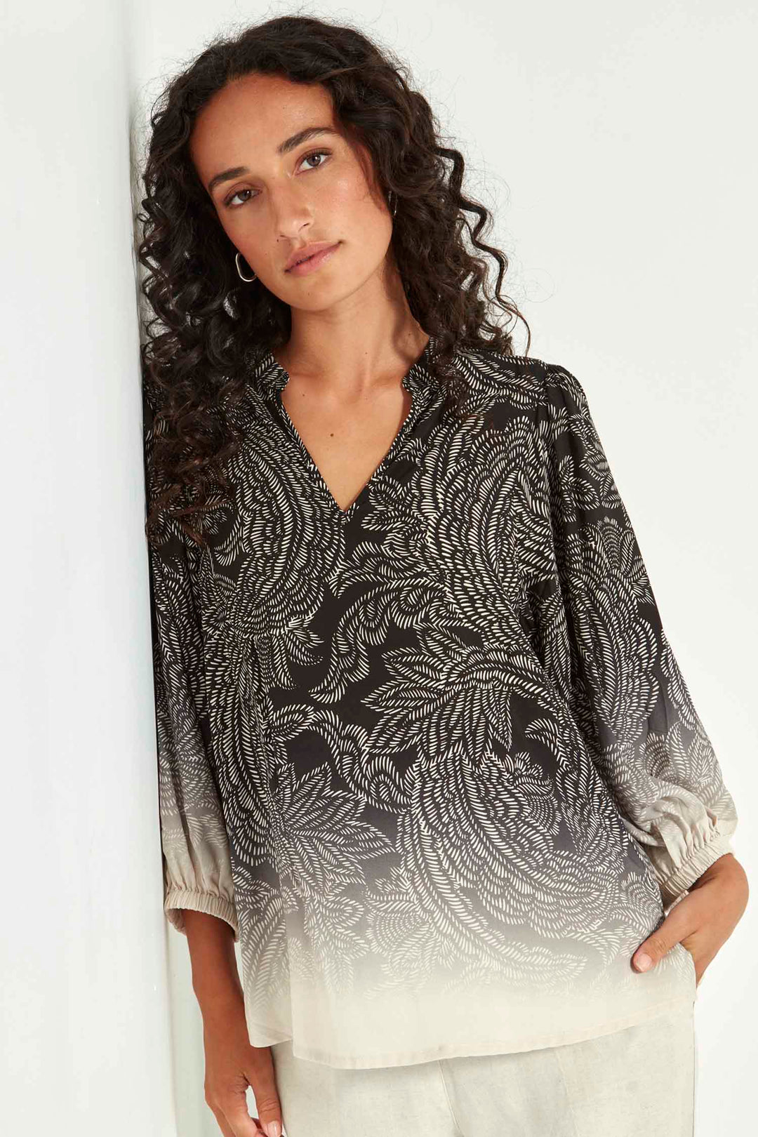 Amara Printed Blouse