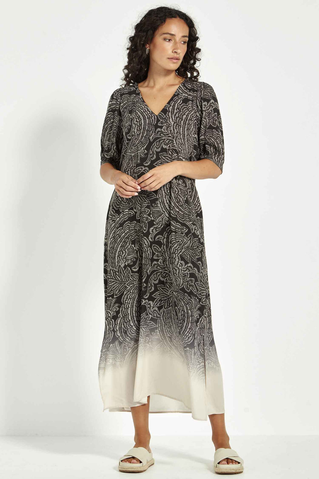 Amara Printed Dress