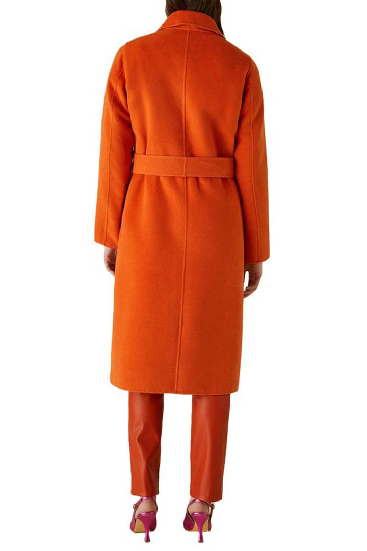 Amazing Coat w Tie in Orange
