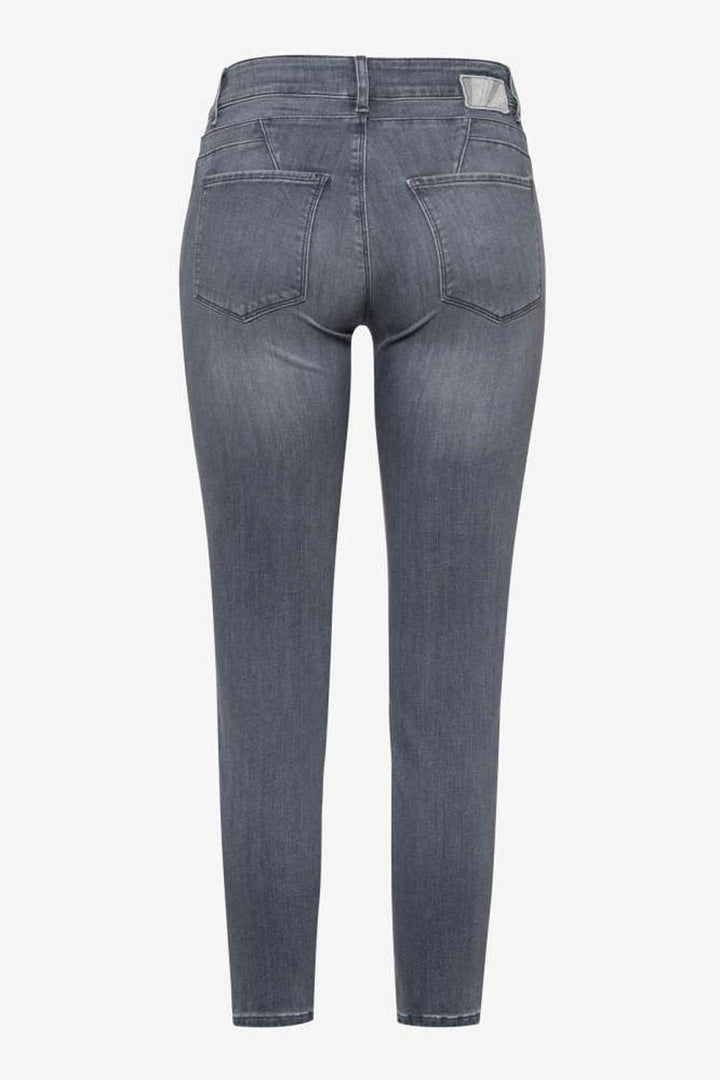 Ana S 7/8 Jeans w Rhinstones in Used Grey