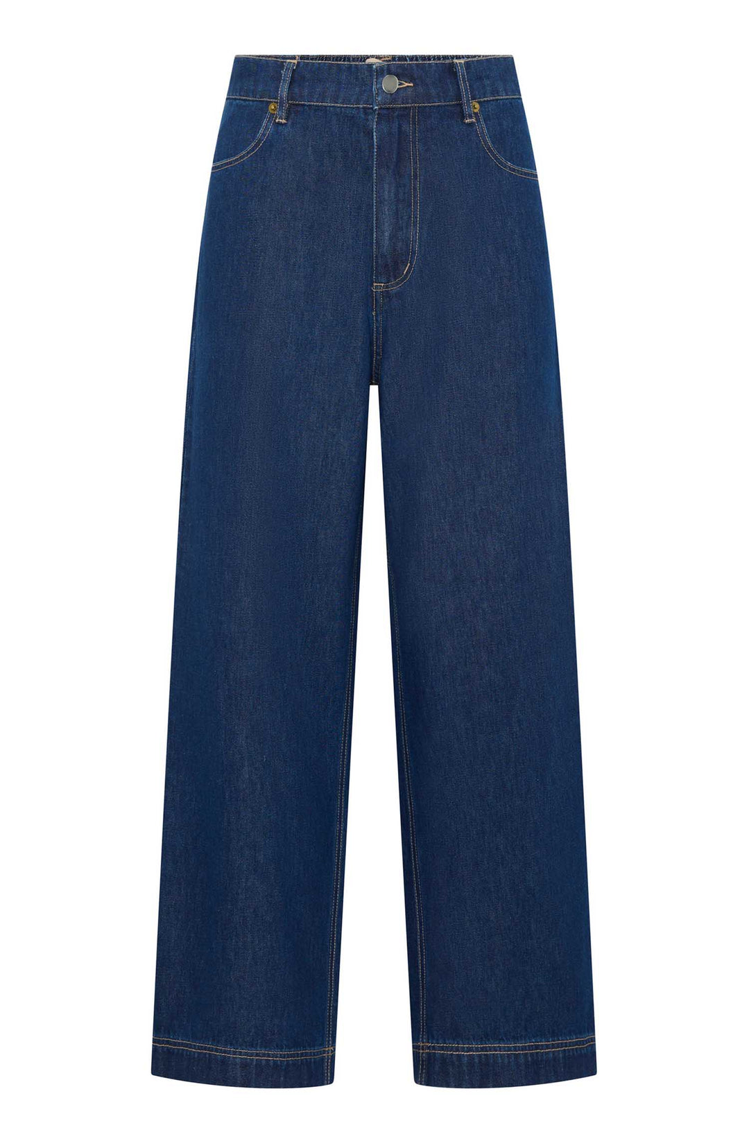 Andie Cropped Jean in Dark Wash