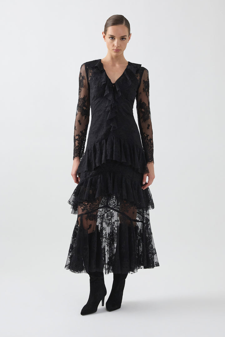 Antoinette Dress in Black