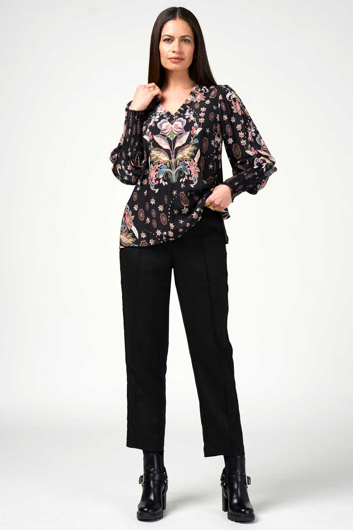 Antoinette Blouse in Black