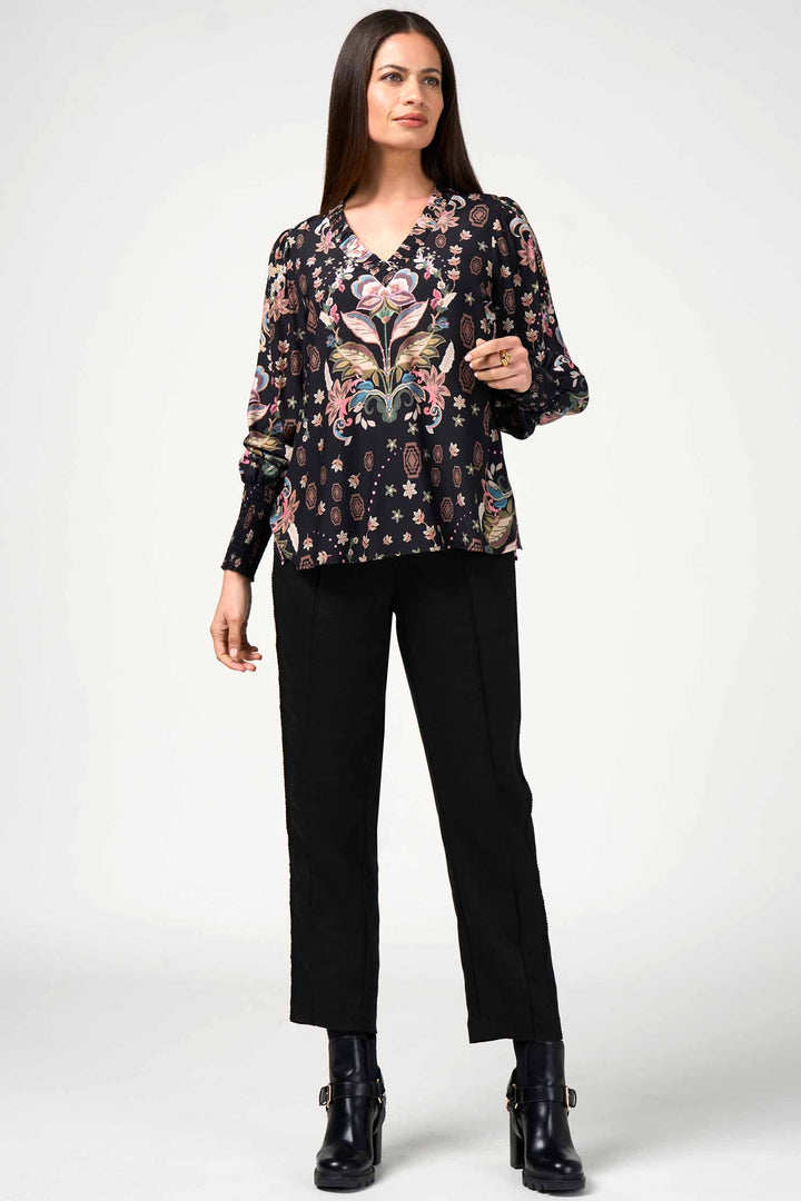 Antoinette Blouse in Black