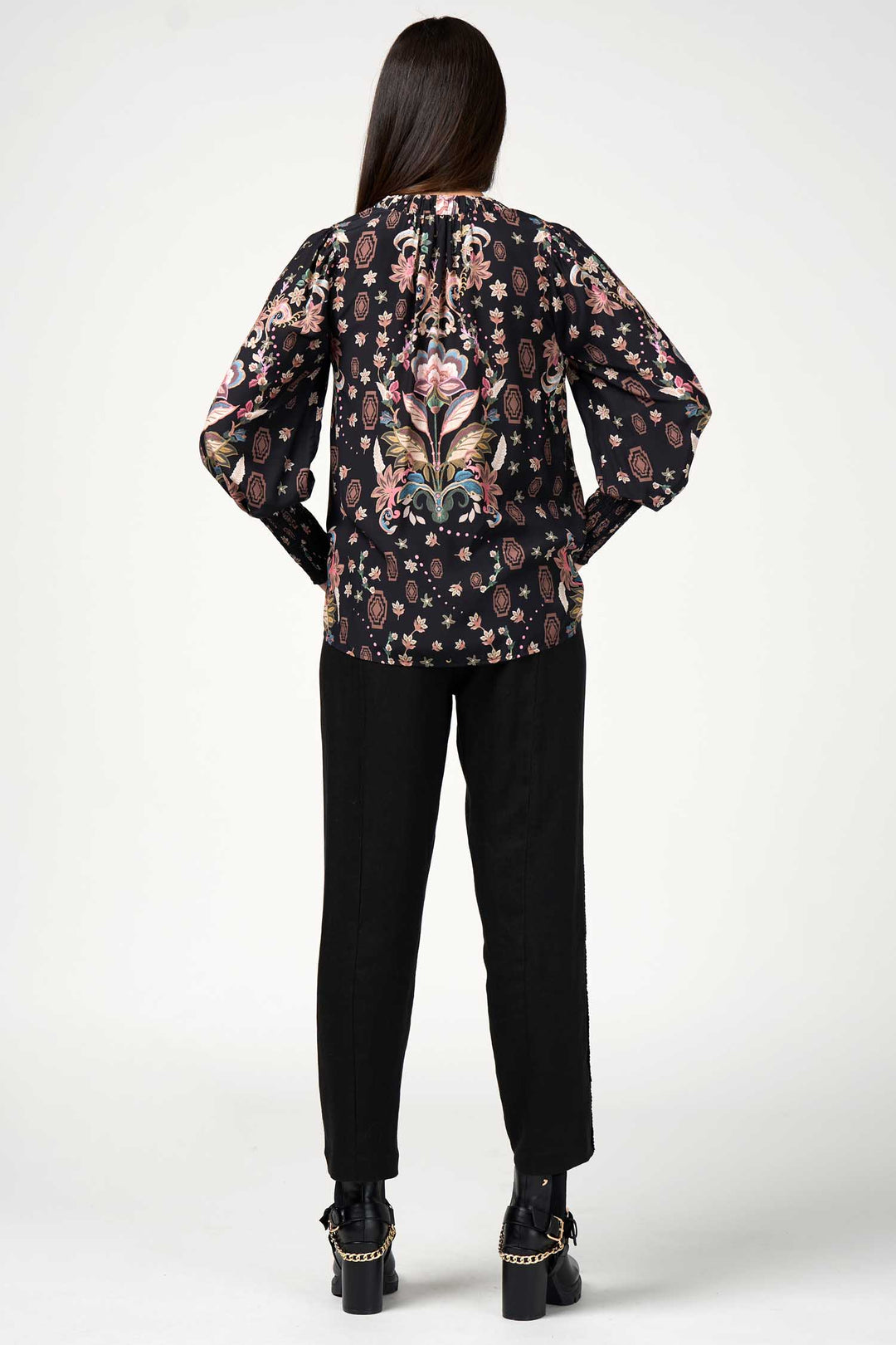 Antoinette Blouse in Black