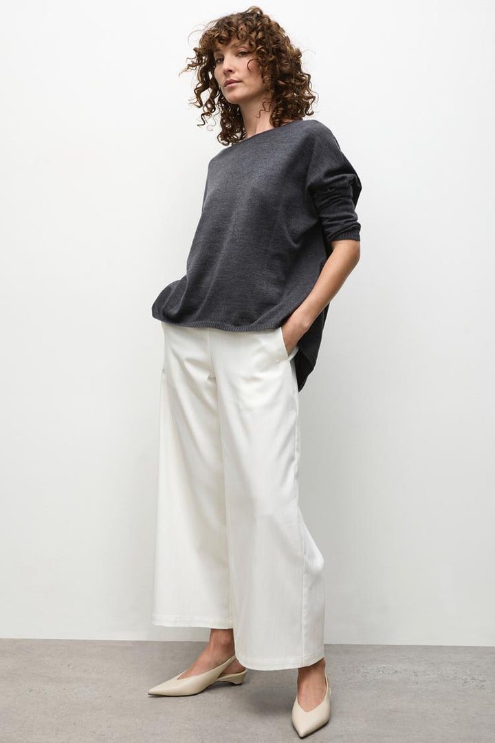 Arc Sweater in Carbon Marl
