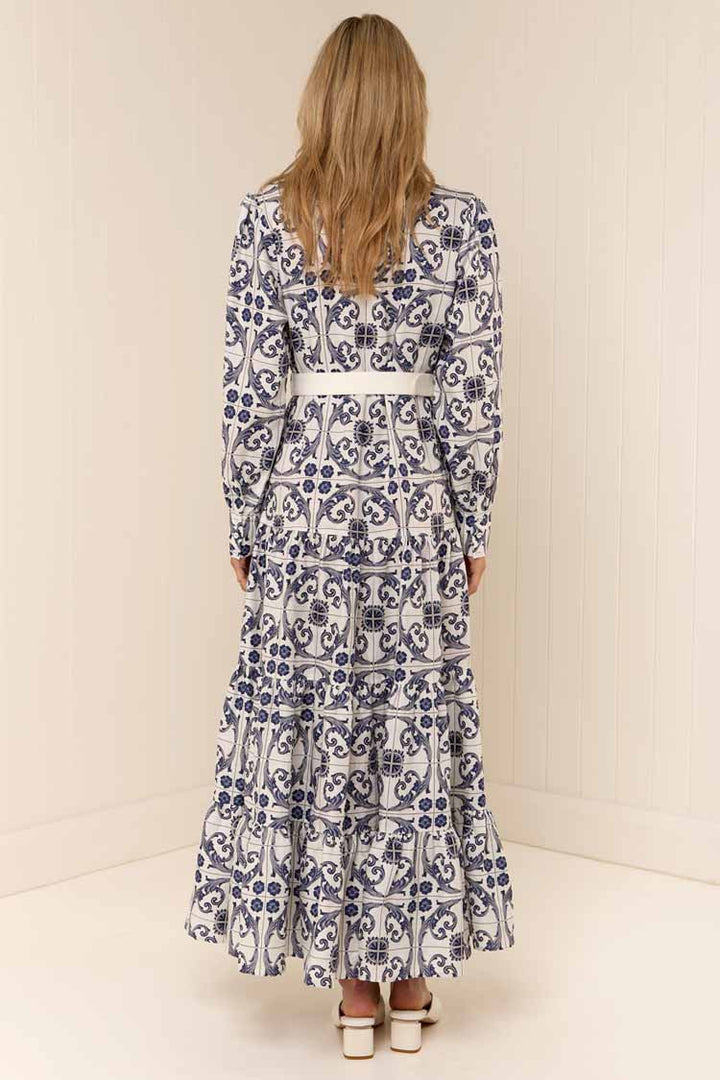 Aria Dress in Bella Tile
