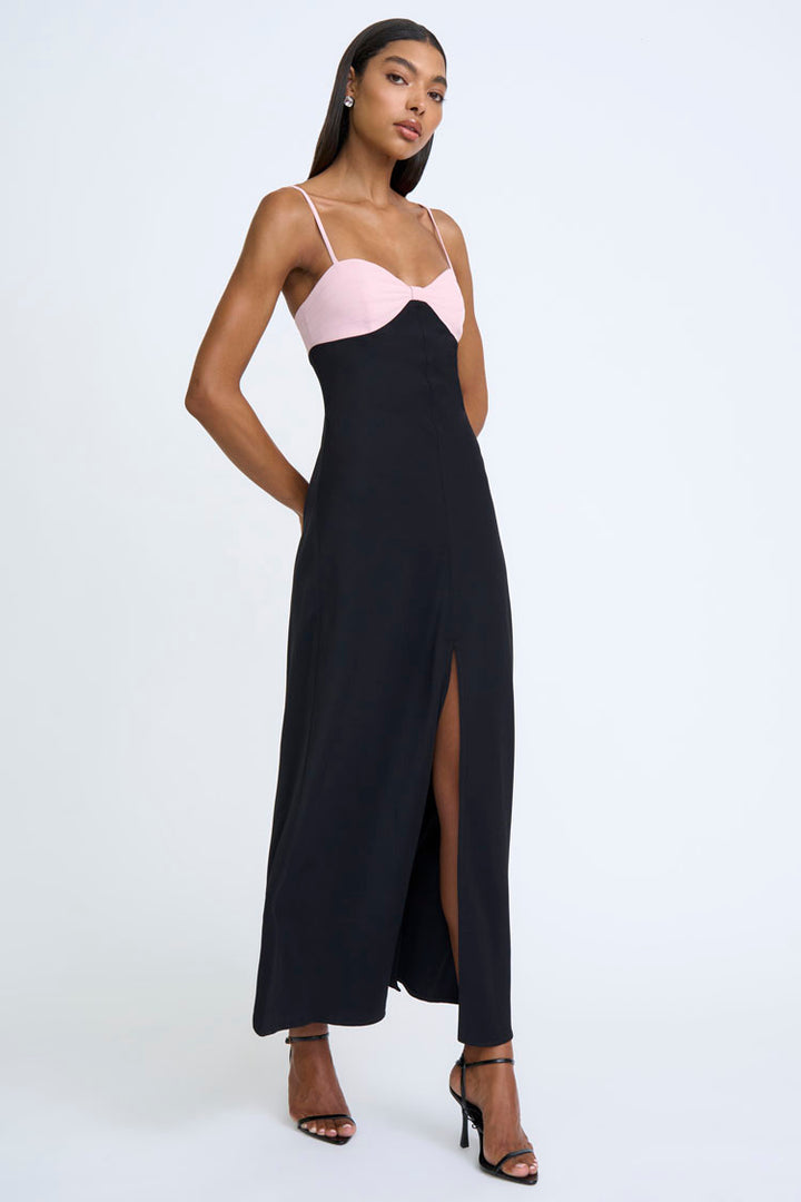 Ariella Shell Bust Midi Dress