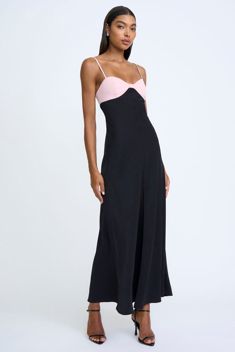Ariella Shell Bust Midi Dress
