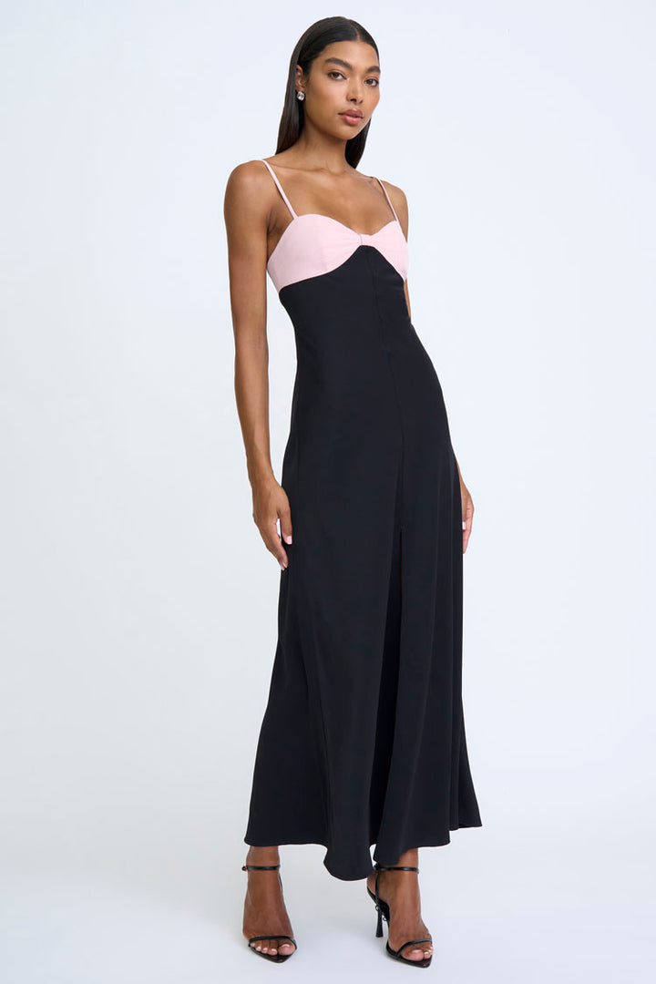 Ariella Shell Bust Midi Dress