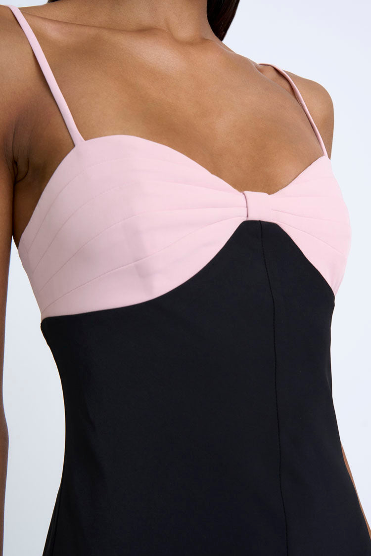 Ariella Shell Bust Midi Dress