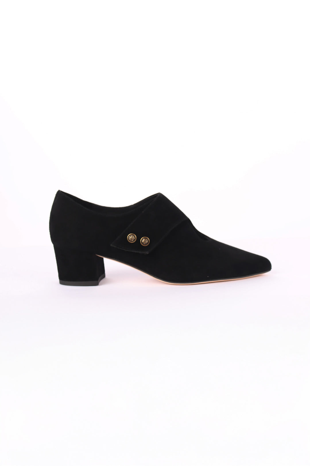 Arrie Suede Heel in Black