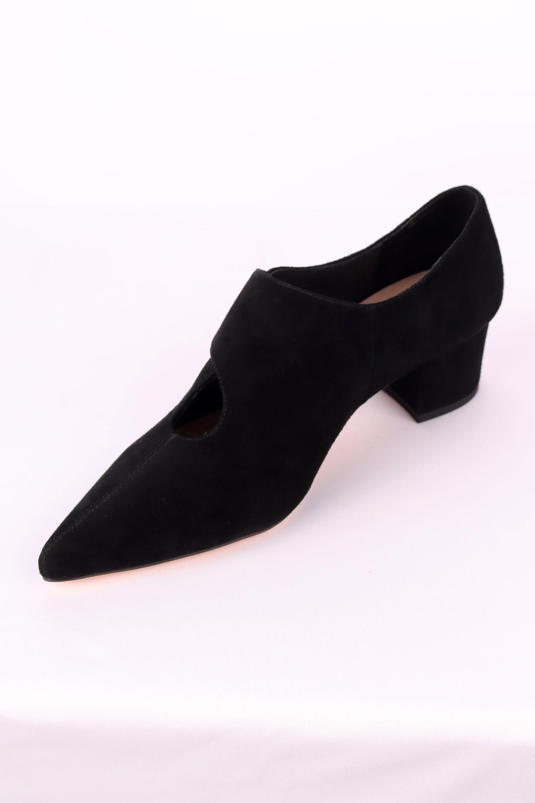 Arrie Suede Heel in Black