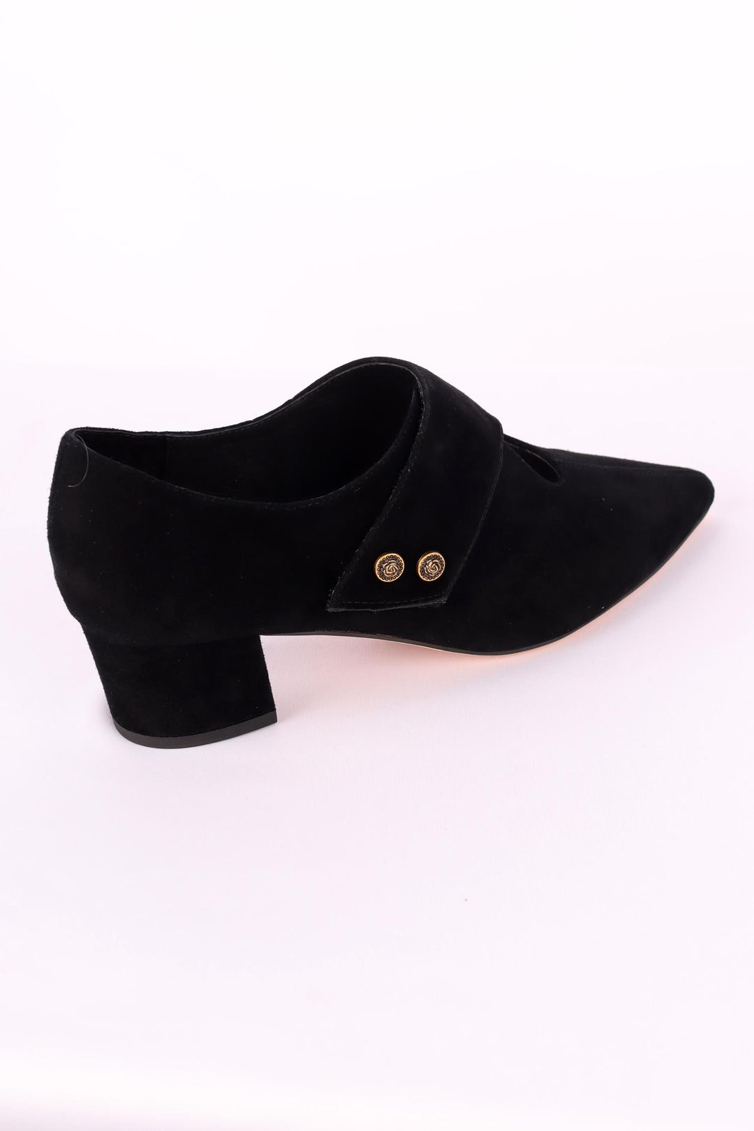 Arrie Suede Heel in Black