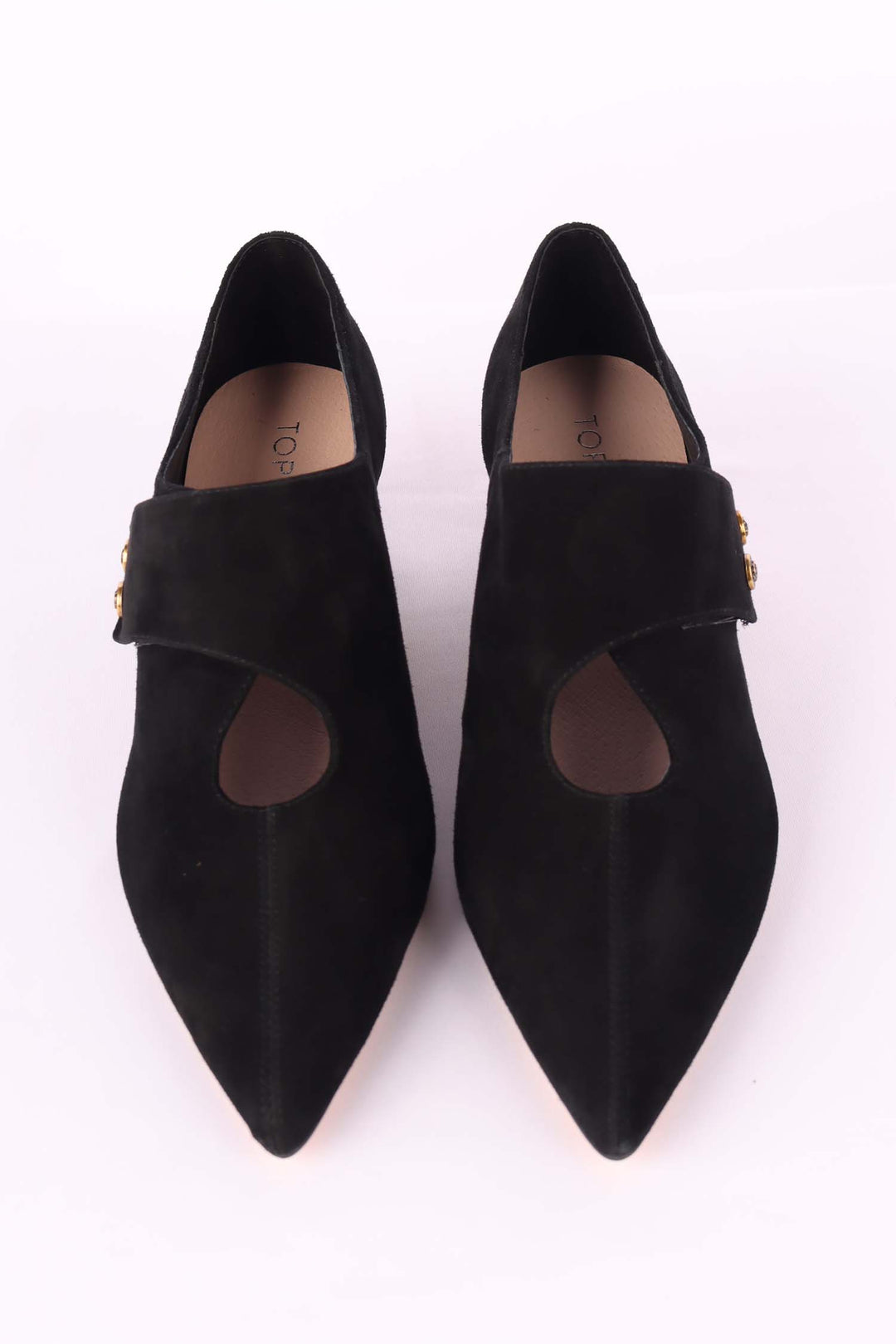 Arrie Suede Heel in Black