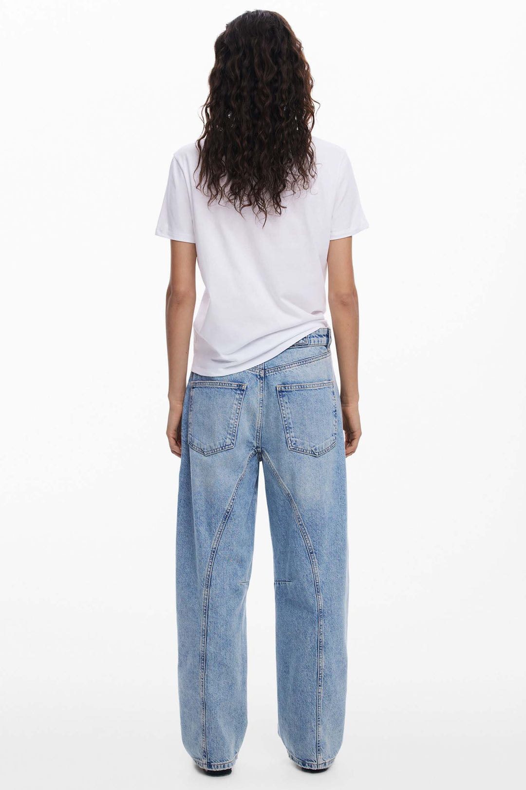 Arty Female Figure Print T-shirt