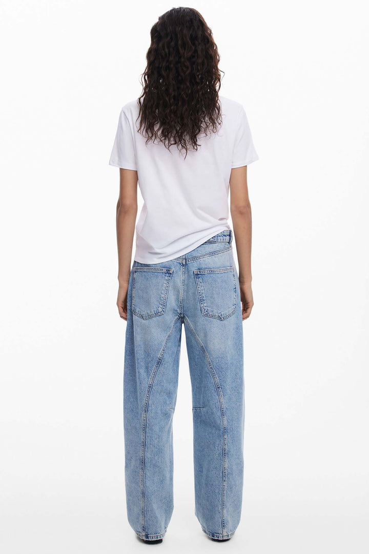 Arty Female Figure Print T-shirt