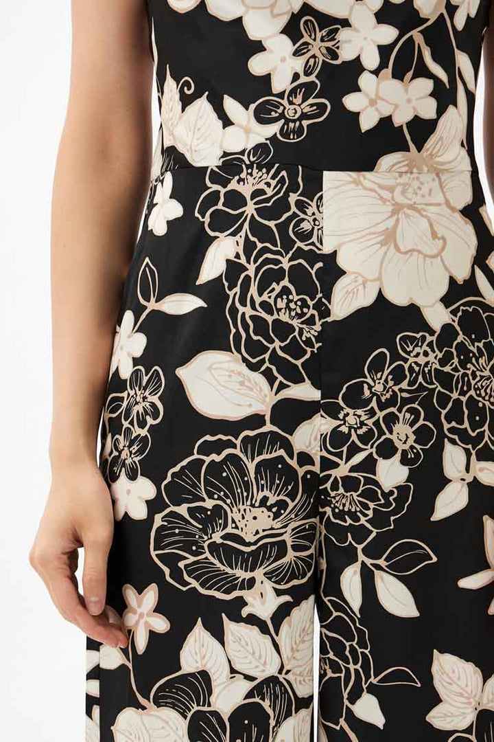 Asburgo Sleeveless Floral Jumpsuit