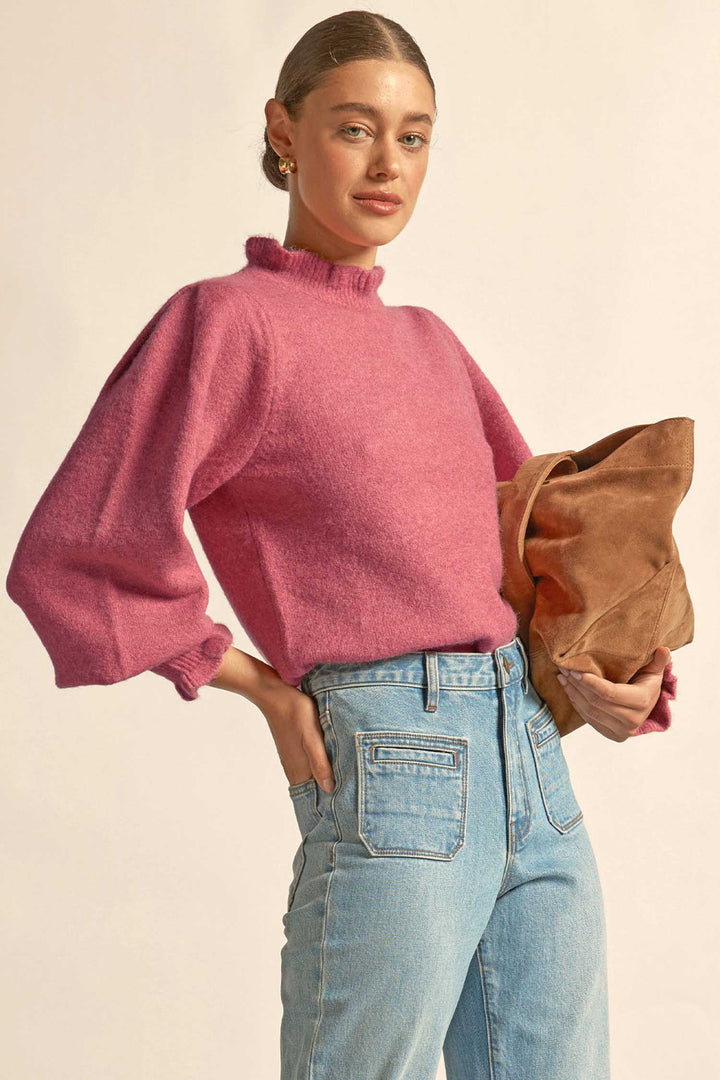 Ascent Knit in Camellia