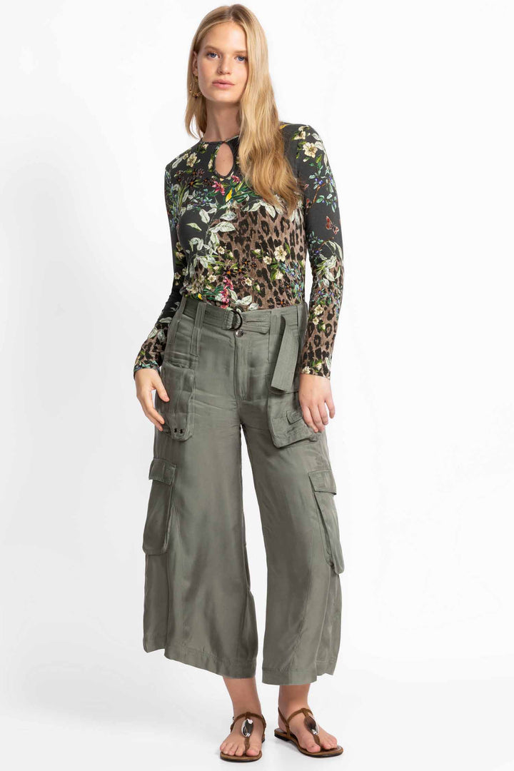 Ash Bird Janie Fav Keyhole Top