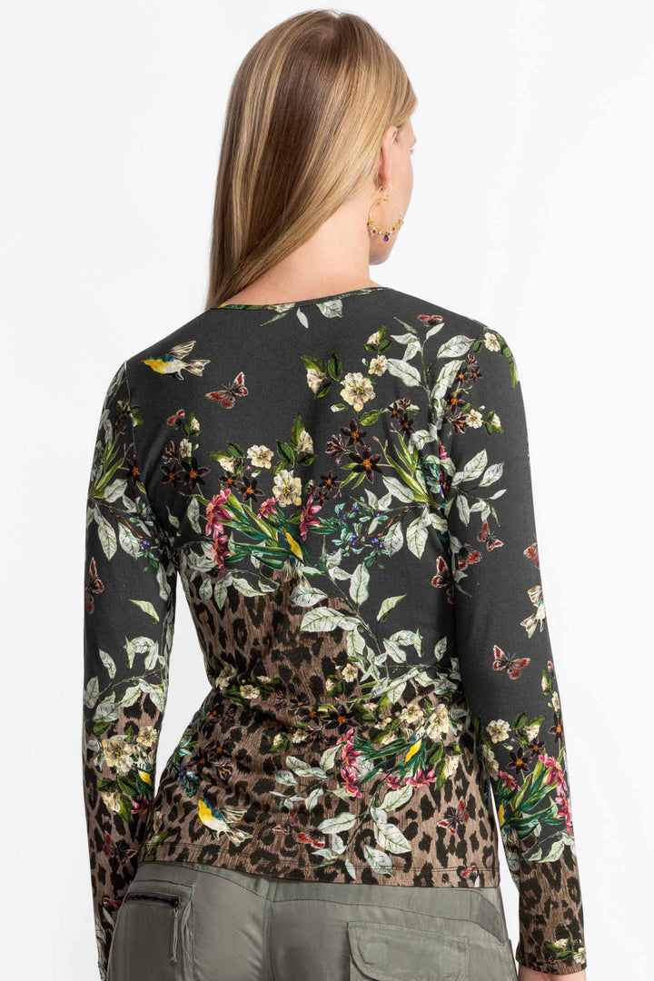 Ash Bird Janie Fav Keyhole Top