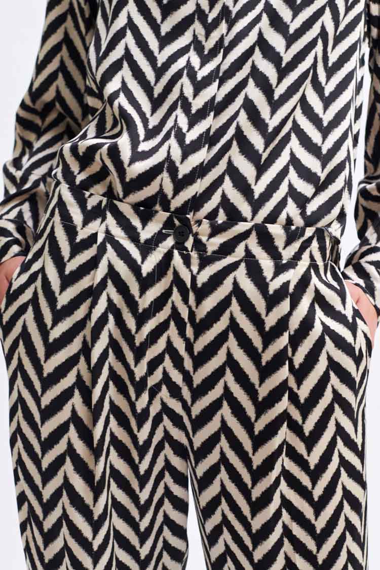 Ashlen Zig Zag Printed Trousers | FINAL SALE