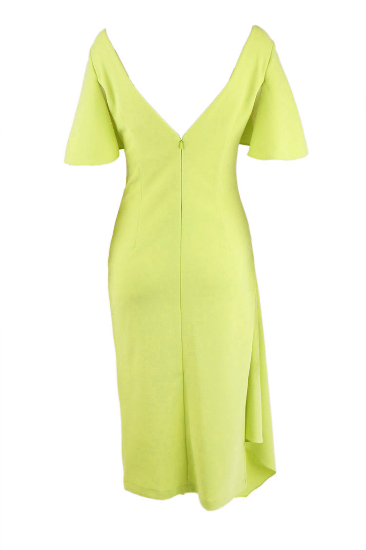 Ask Lula Dress in Lime