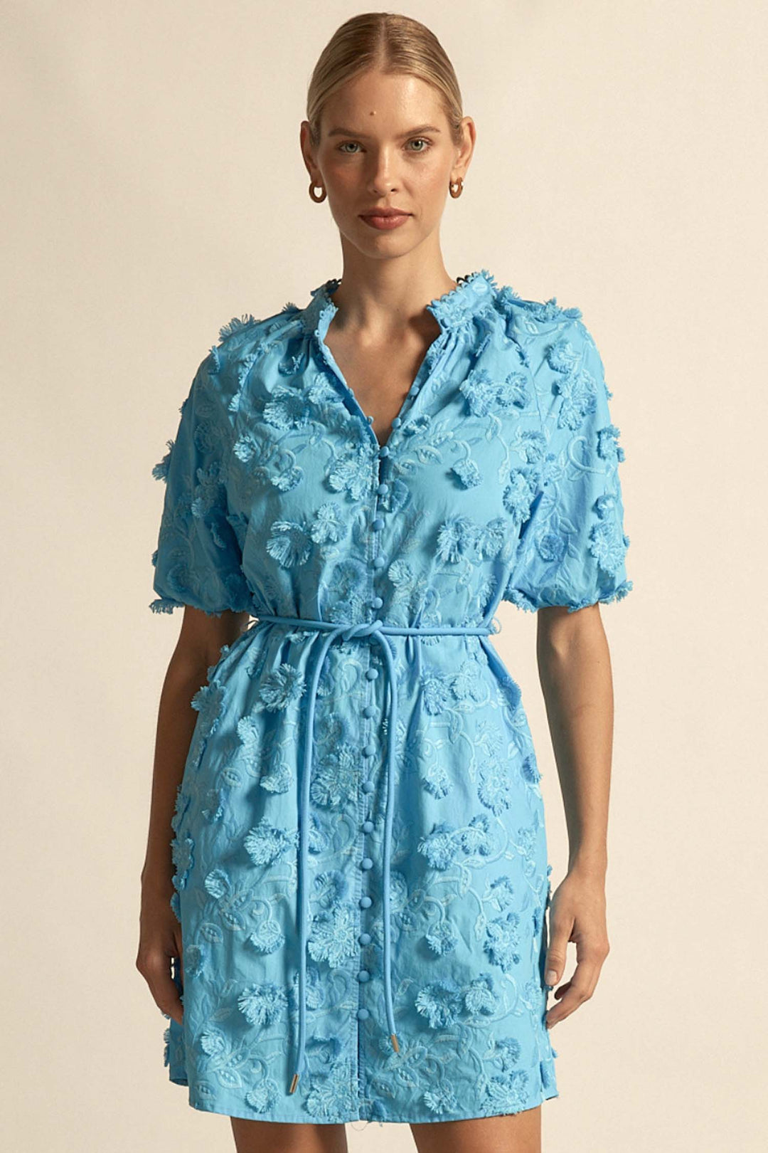 Aspect Dress in Bay Broderie