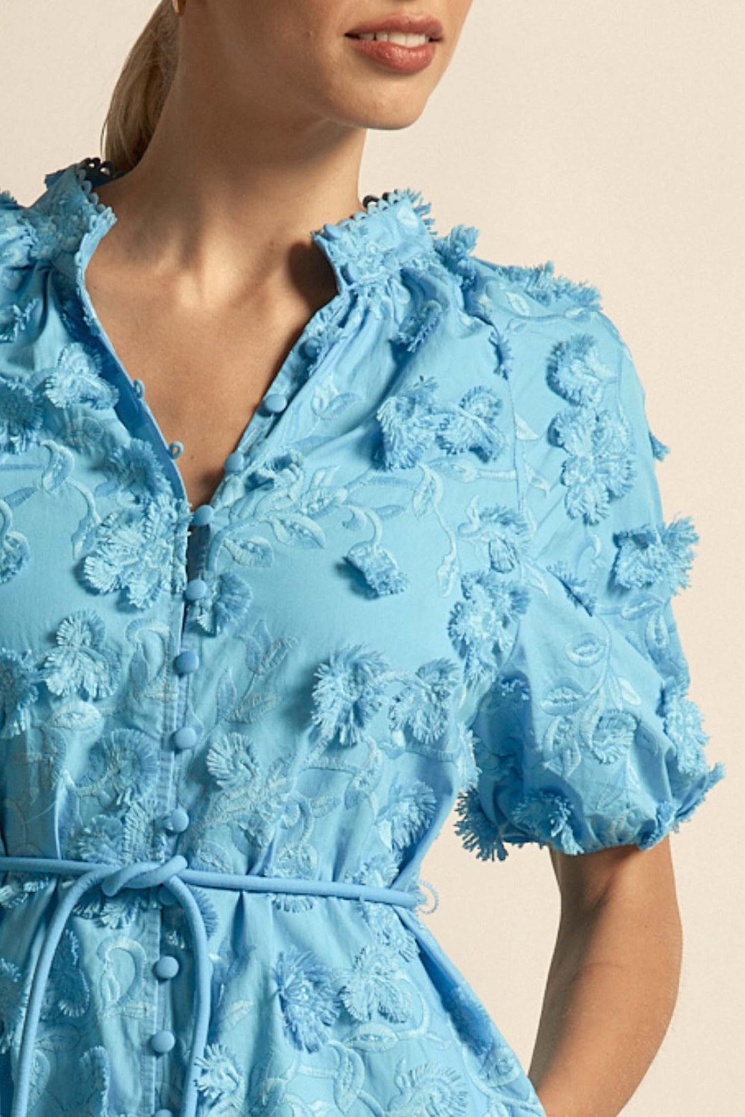 Aspect Dress in Bay Broderie