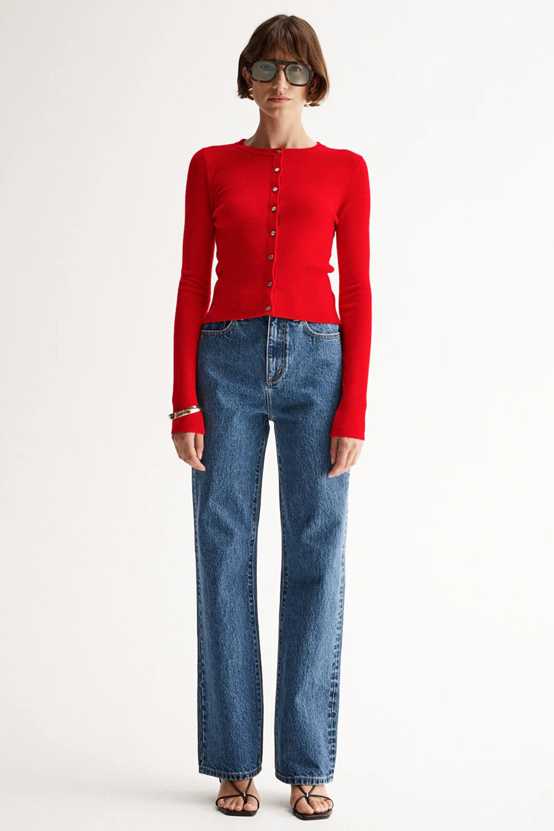 Astrid Cardi in Red