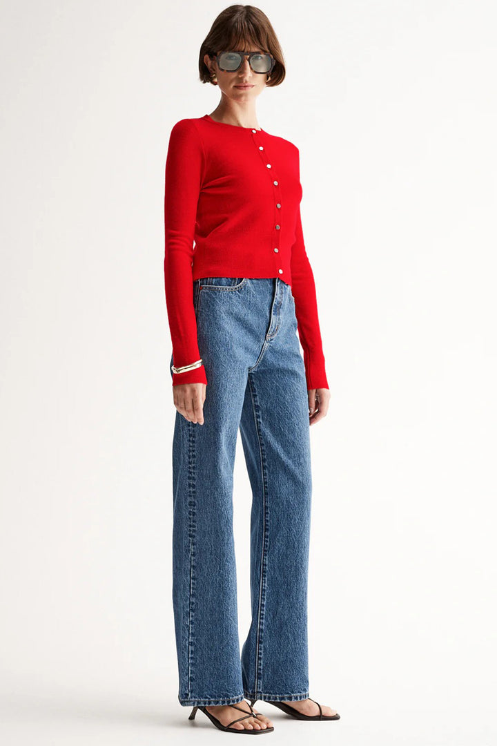 Astrid Cardi in Red