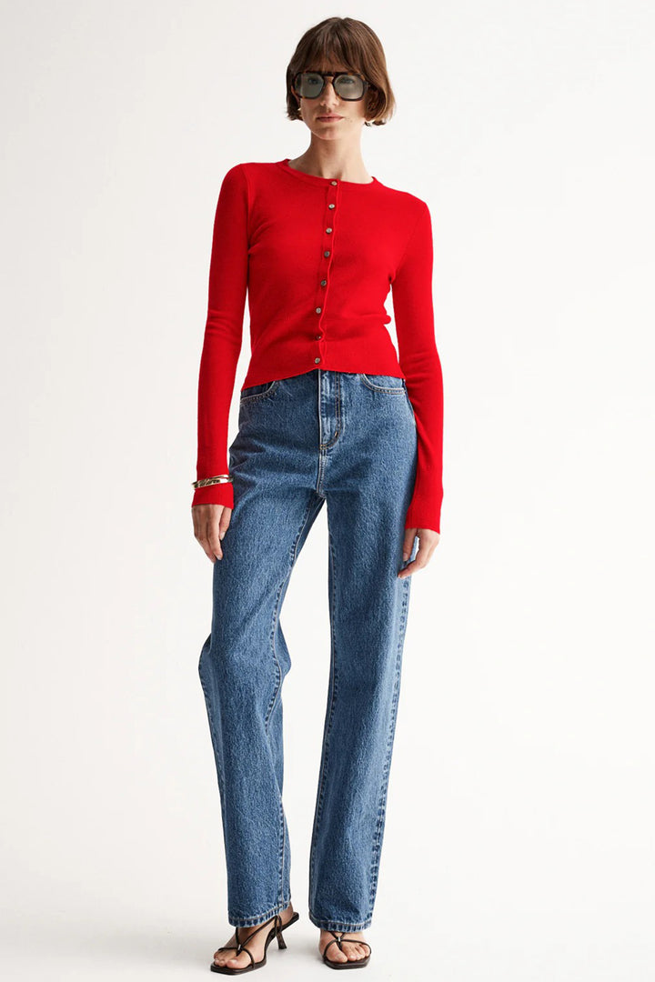 Astrid Cardi in Red
