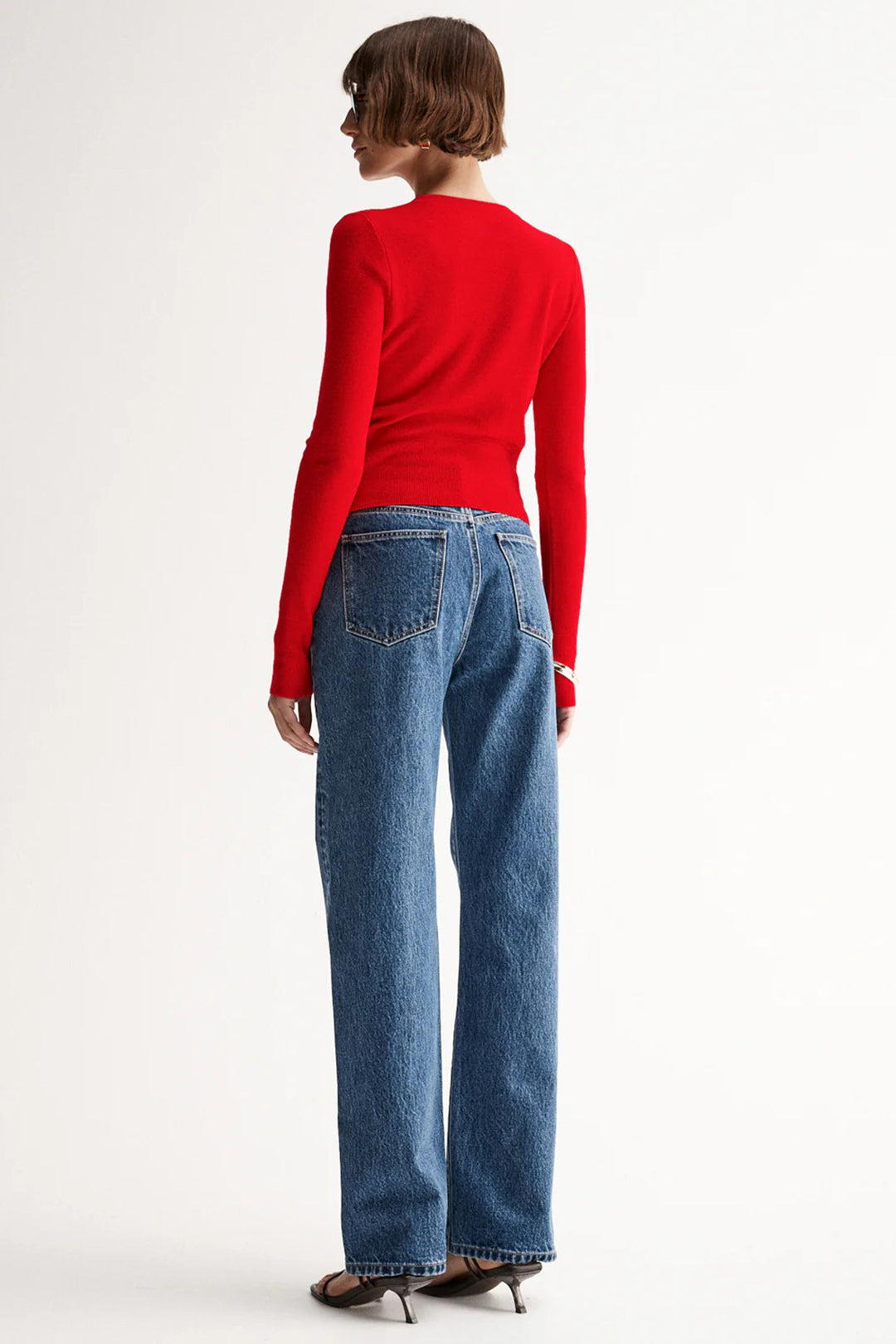 Astrid Cardi in Red