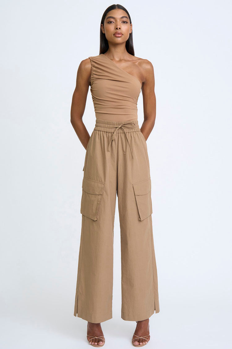 Aster Asymmetric Top in Choco | FINAL SALE