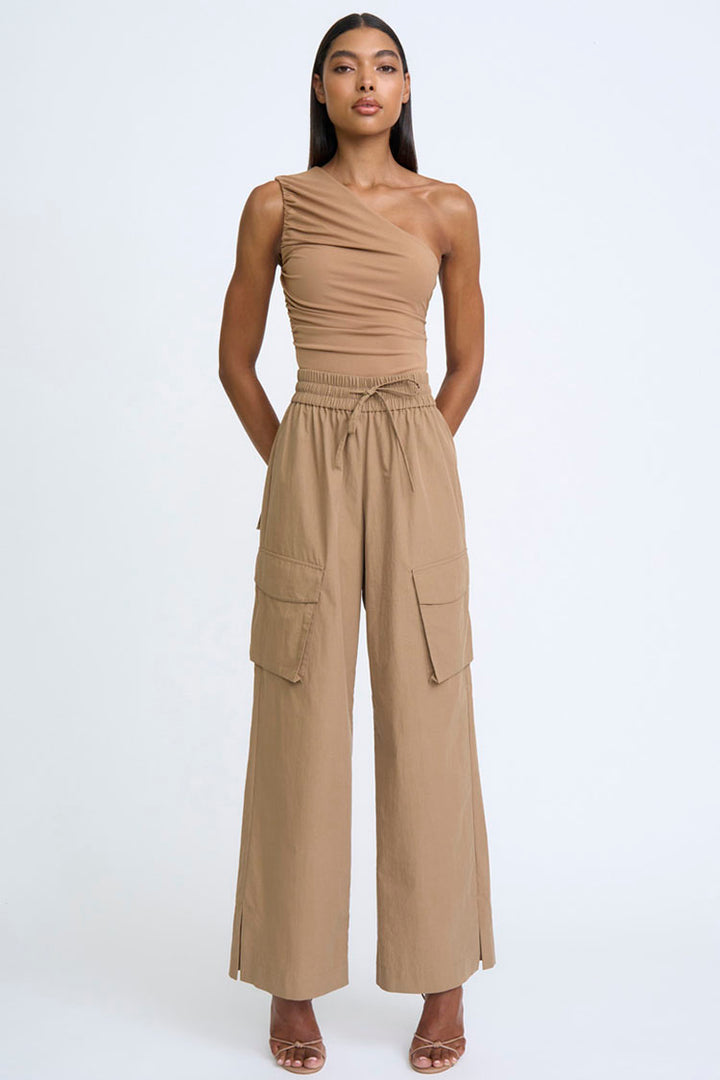 Aster Asymmetric Top in Choco | FINAL SALE