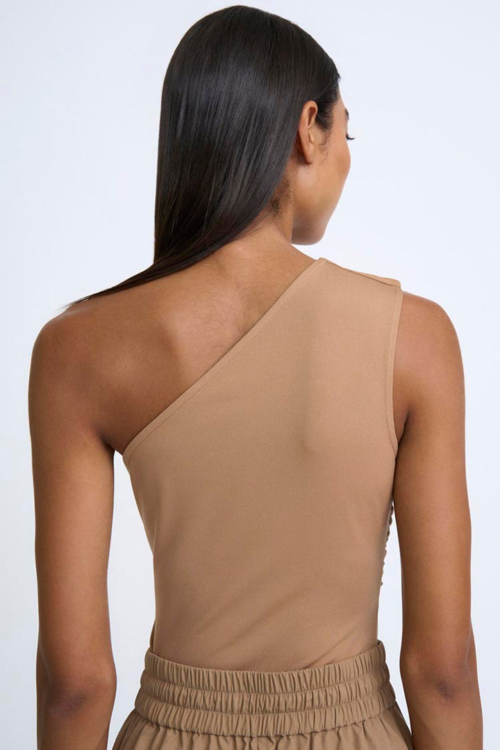 Aster Asymmetric Top in Choco | FINAL SALE