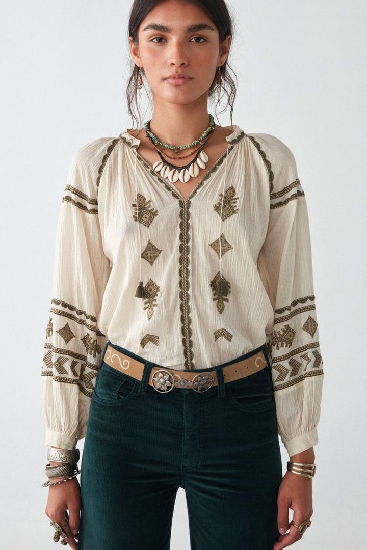 Audrey Blouse - Celo Finito