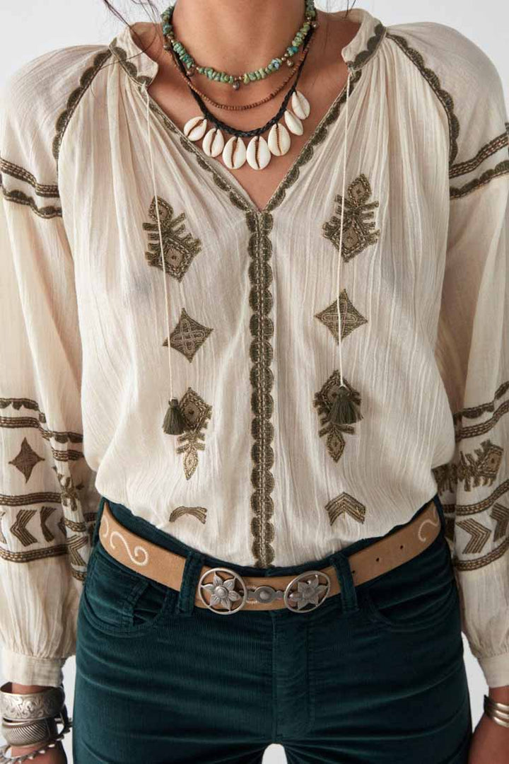 Audrey Blouse - Celo Finito